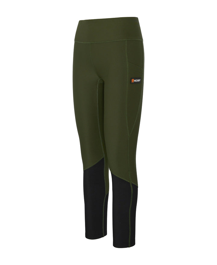 Tundra Leggings - Olive/Black