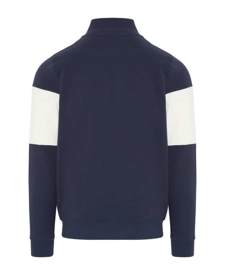 Classic 1/4 Zip Sweatshirt - White