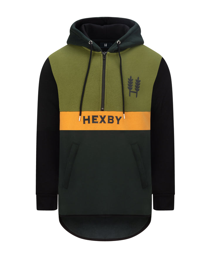 Mullet Shearing Hoodie - Green & Oak