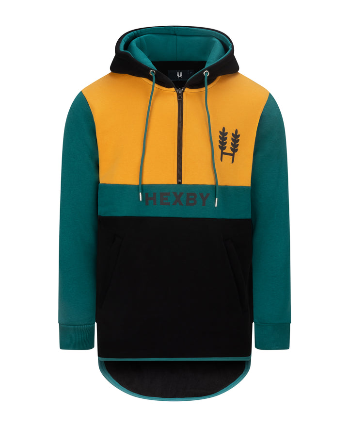 Mullet Shearing Hoodie - Mustard & Teal