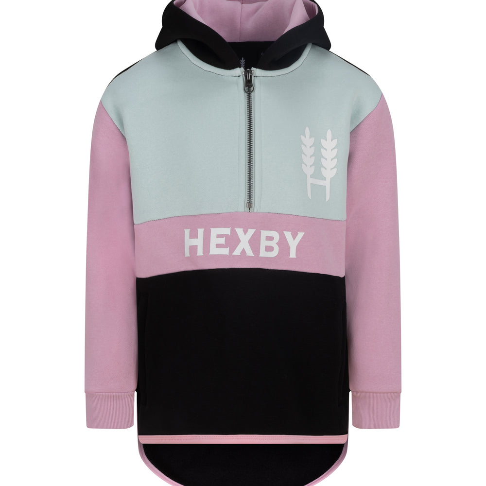 Kids Mullet Shearing Hoodie - Pink & Black - Hexby