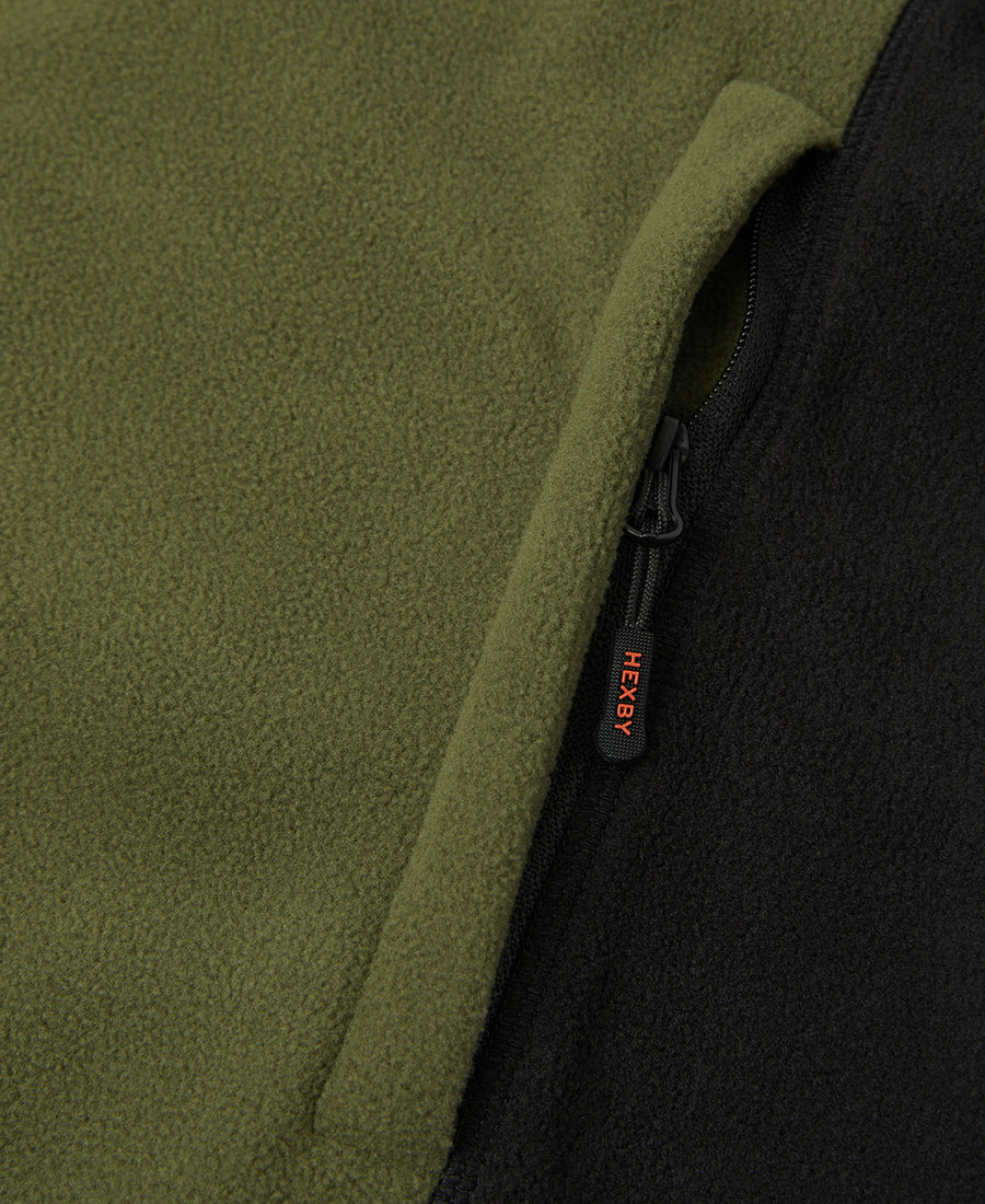 Ladies Frontier Fleece - Green/Black