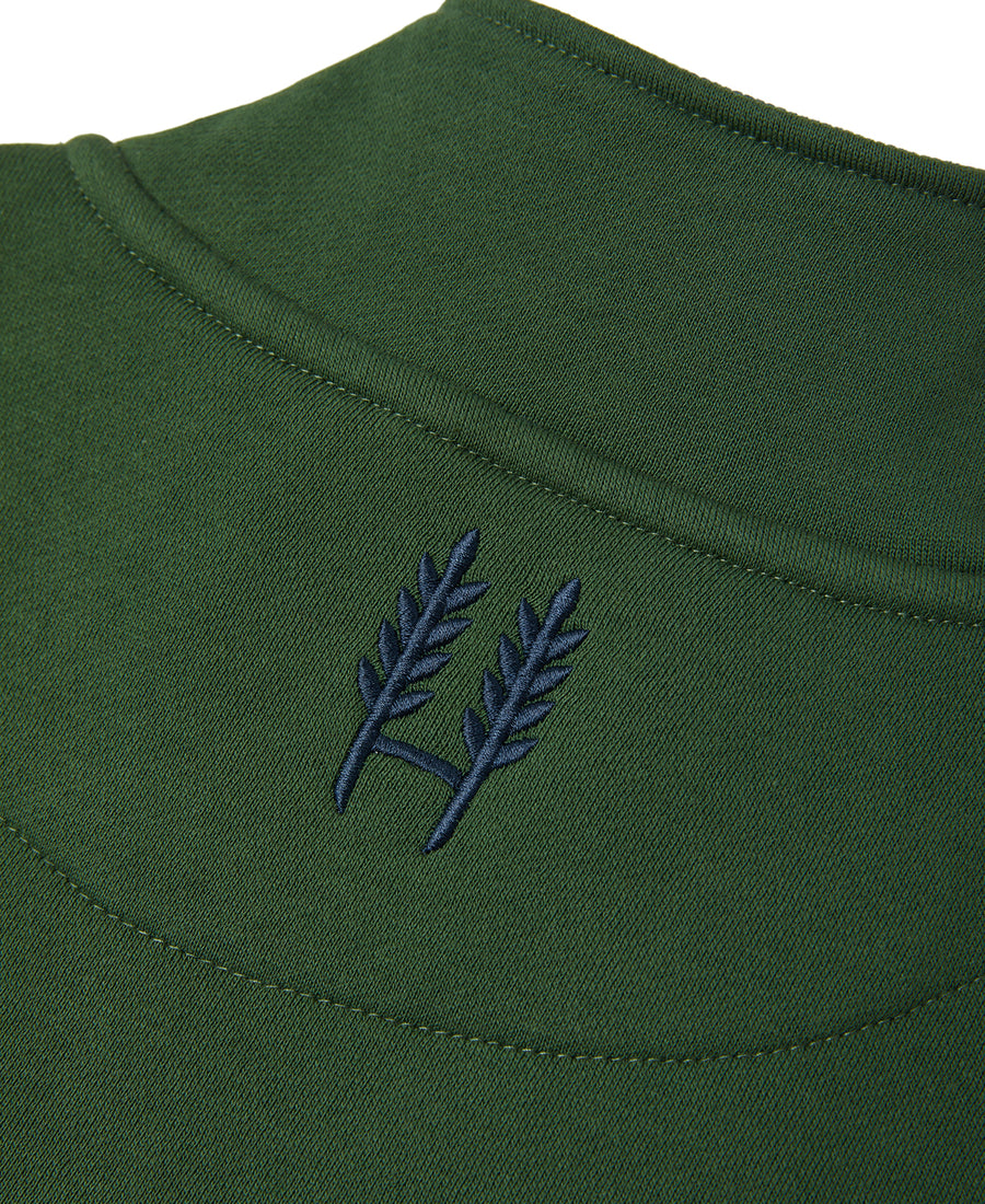 Heritage 1/4 Zip - Forest/Navy