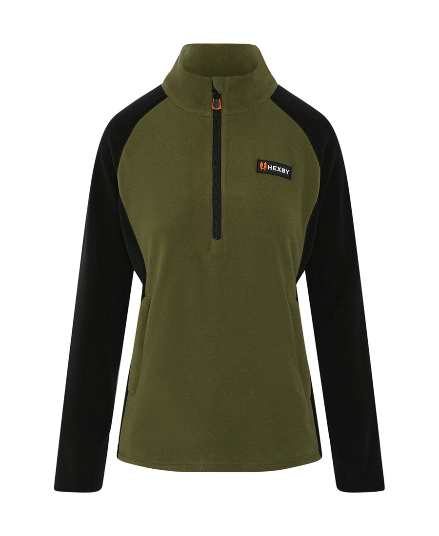 Ladies Frontier Fleece - Green/Black