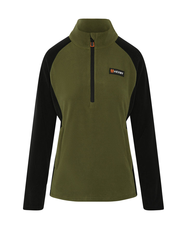 Ladies Frontier Fleece - Green/Black