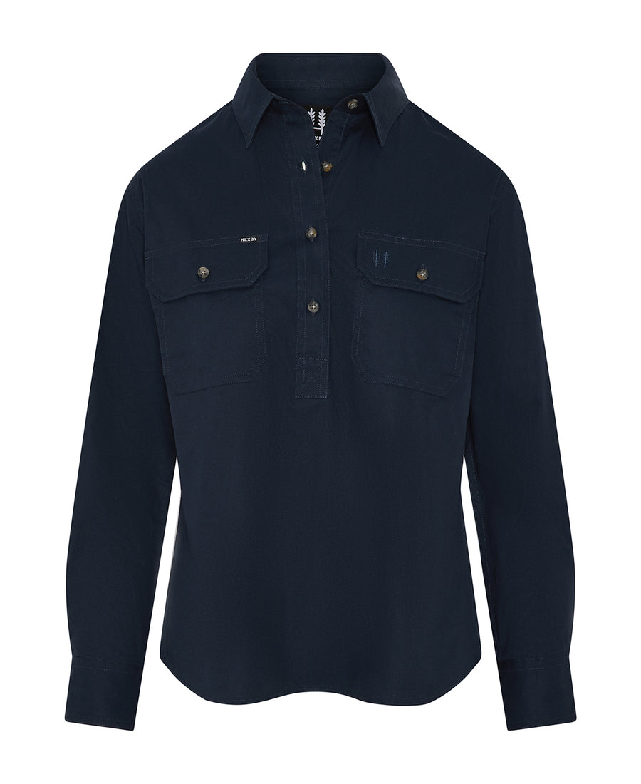 Women's Work Shirt - Navy