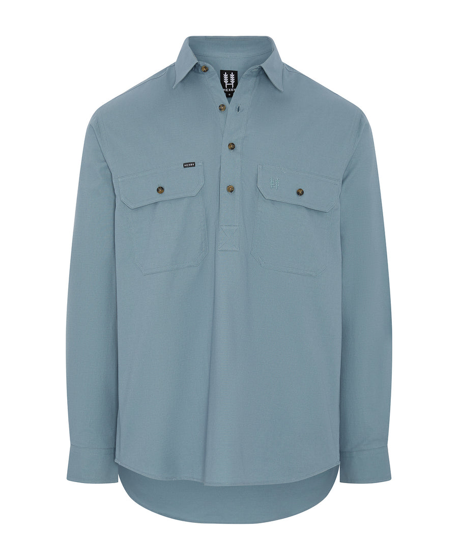 Men's Work Shirt - Light Blue