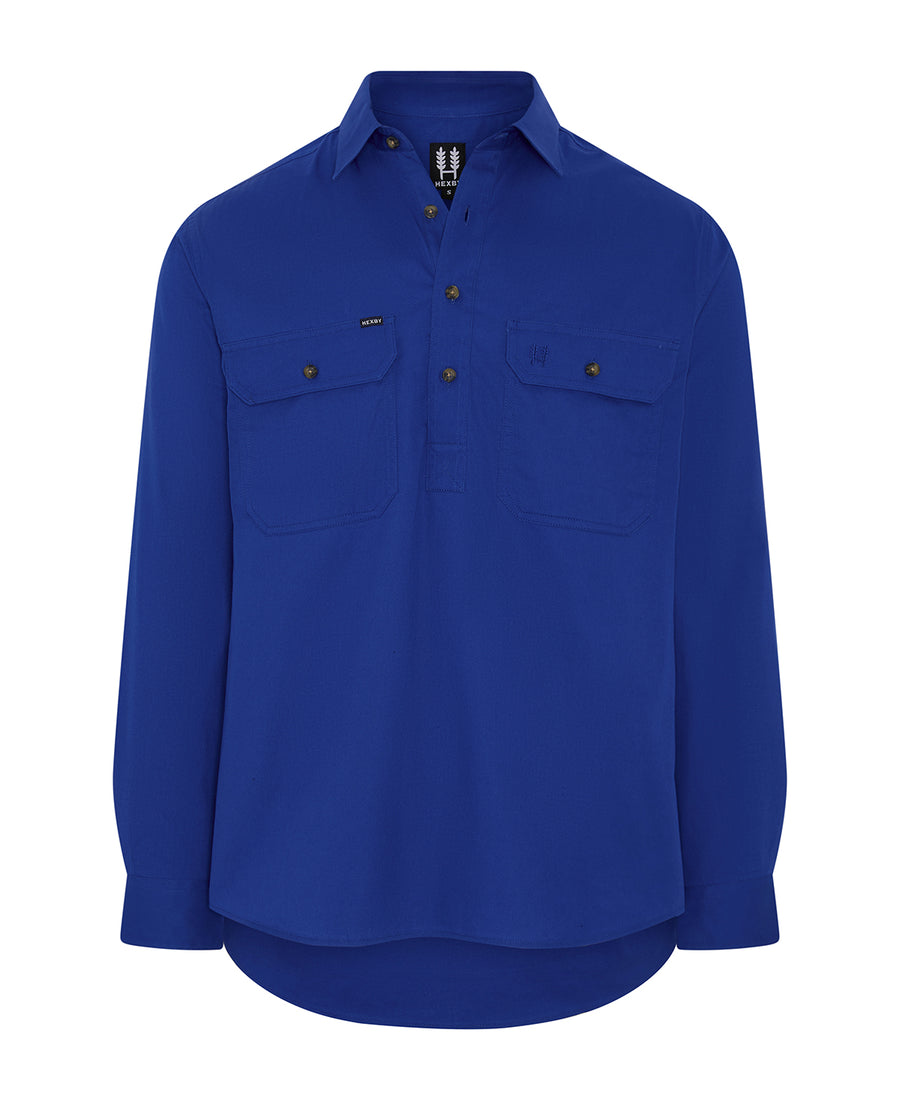 Men's Work Shirt - Royal Blue