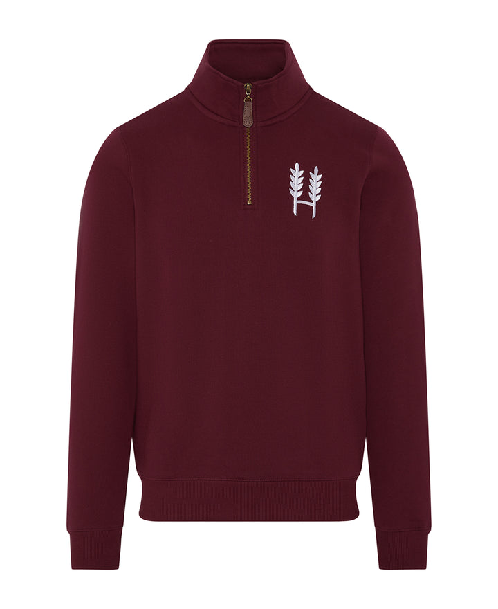 Original 1/4 Zip Sweatshirt - Rhubarb