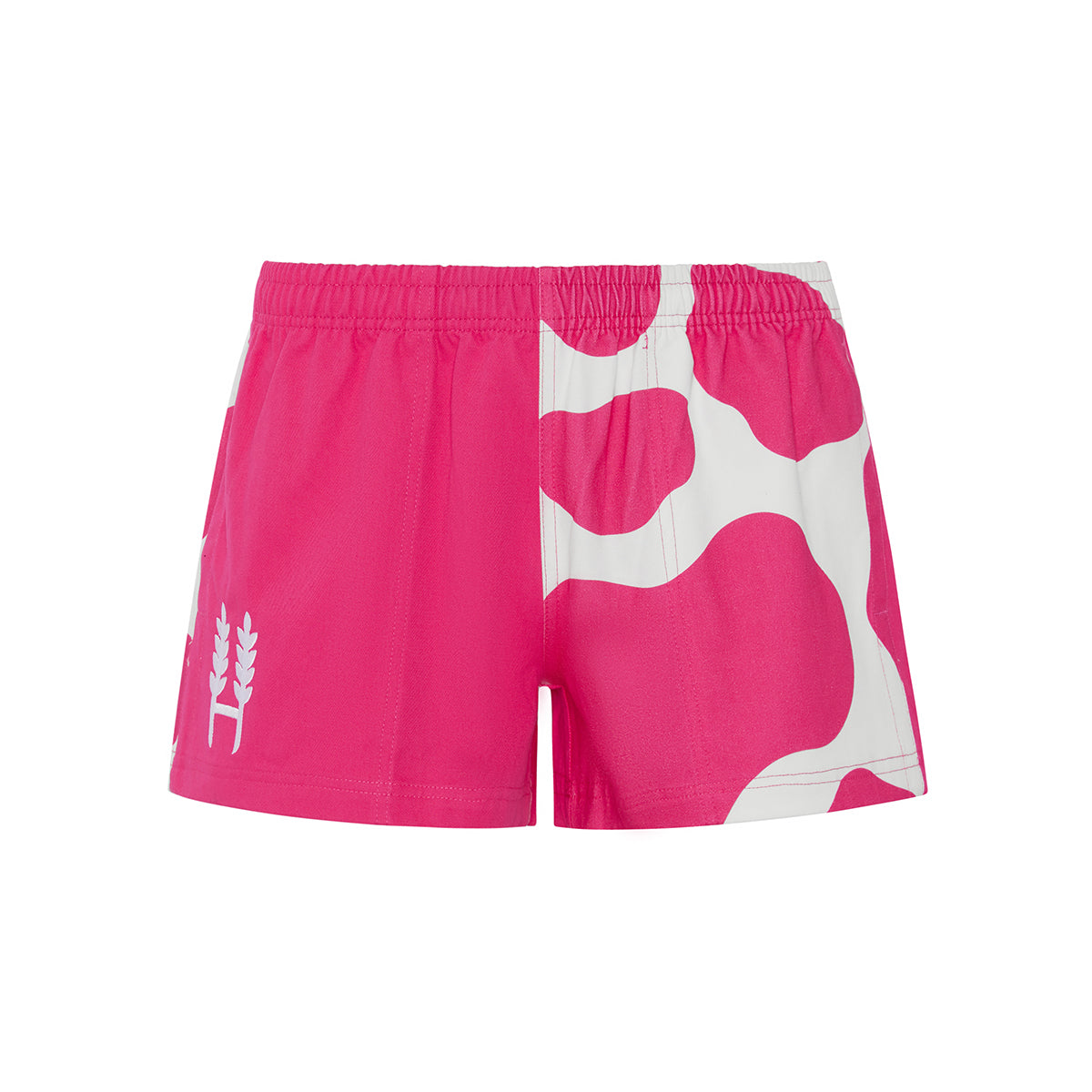 Hexby Pink Holstein Harlequin Shorts Hexby - Main Image