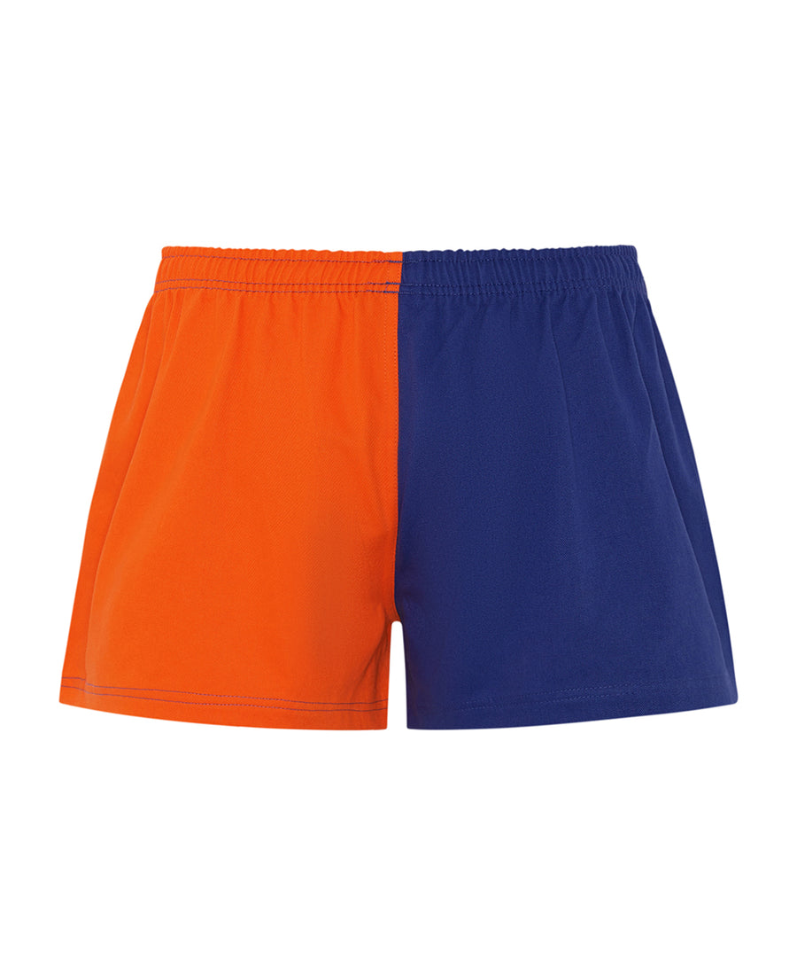 Orange/Blue Harlequin Shorts