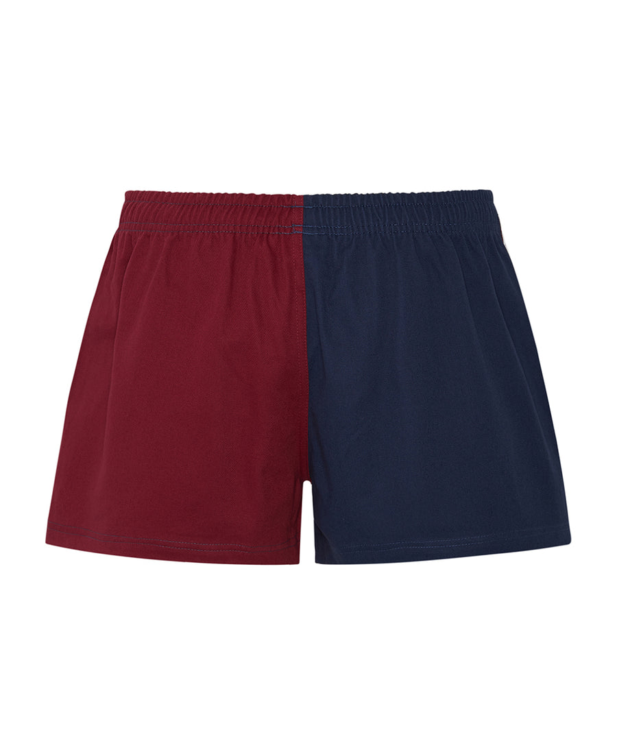 Claret/Blue Harlequin Shorts