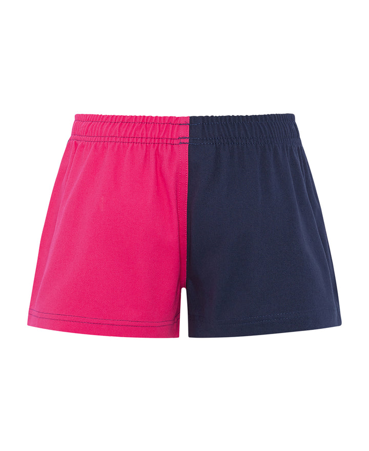 Kids Pink/Navy Harlequin Shorts