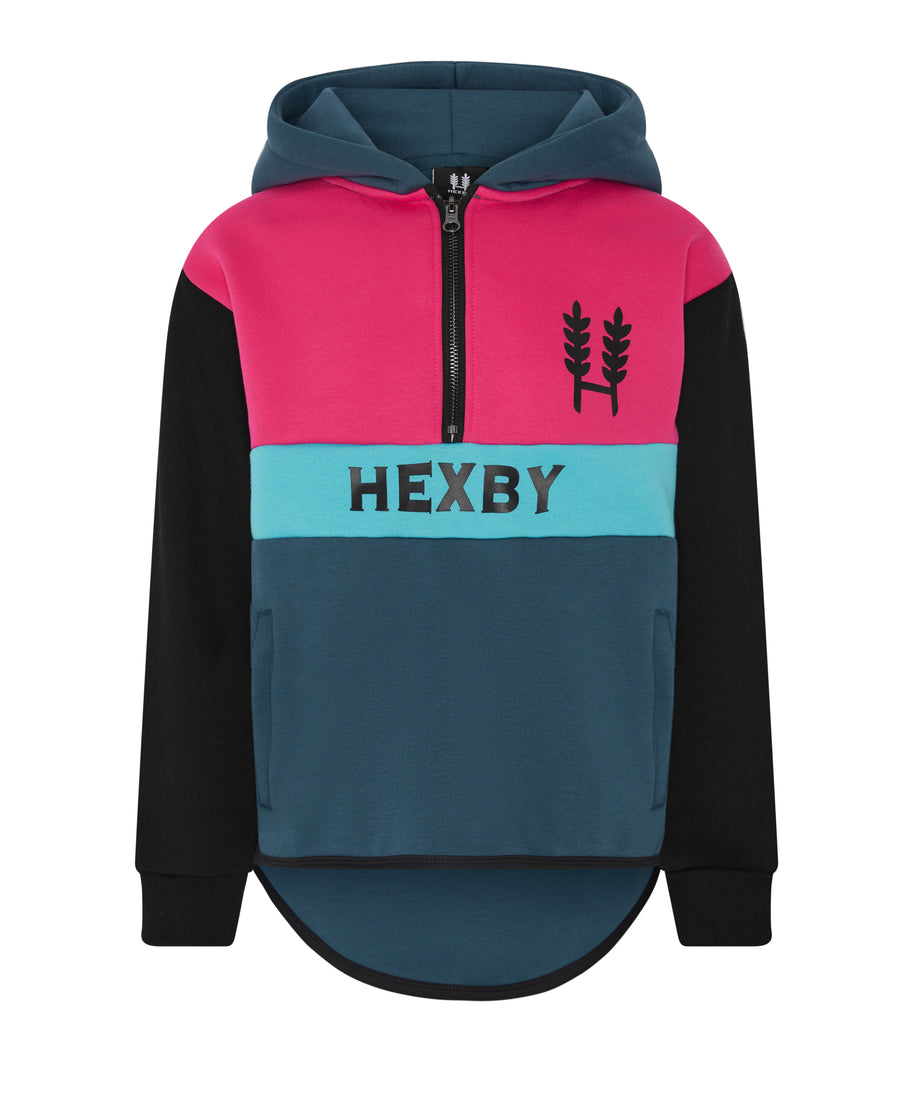 Kids Mullet Shearing Hoodie - Pink/Blue