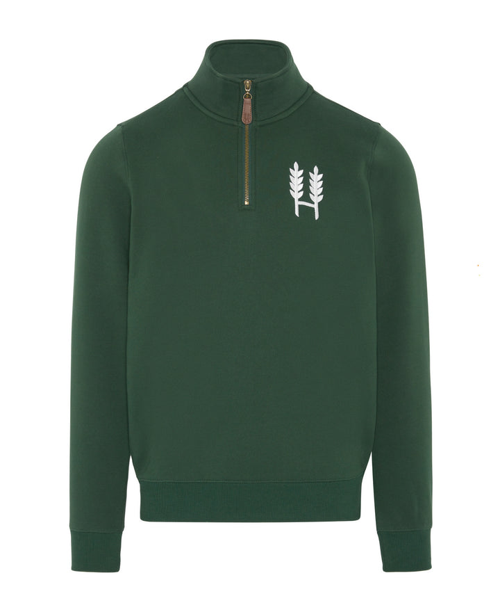 Original 1/4 Zip Sweatshirt - Forest Green