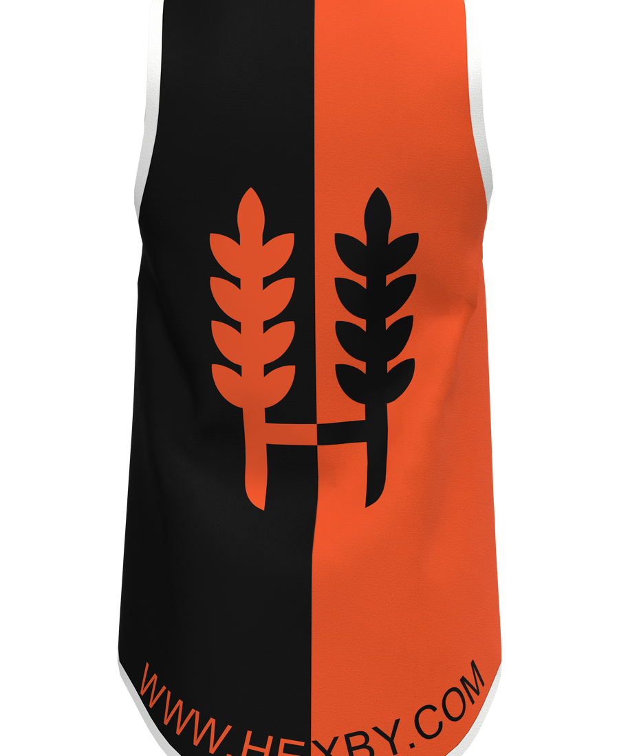 Orange/Black Singlet