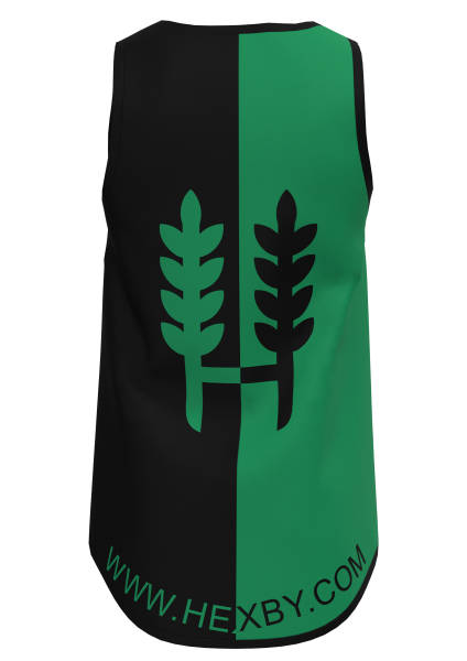 Green/Black Singlet