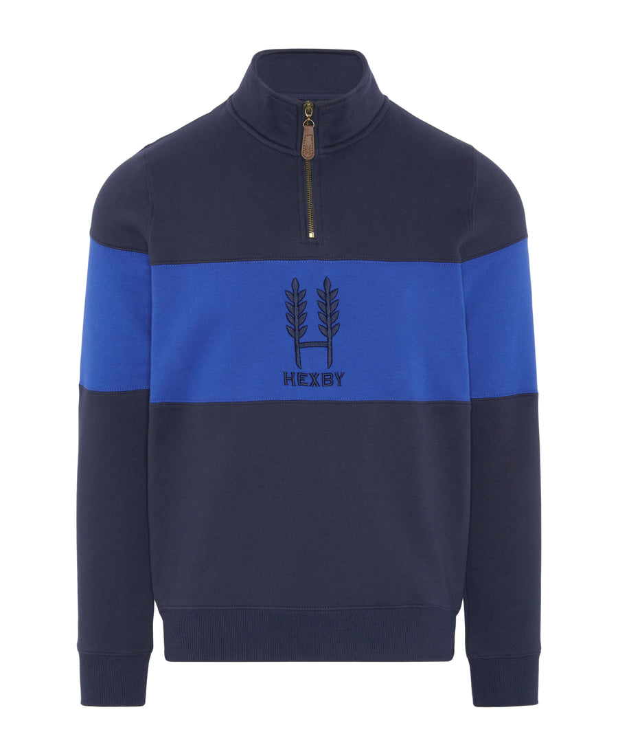 Classic 1/4 Zip Sweatshirt - Blue