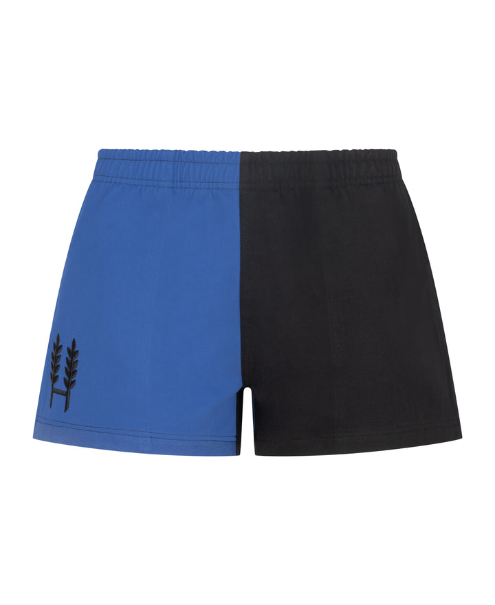 Blue/Black Harlequin Shorts