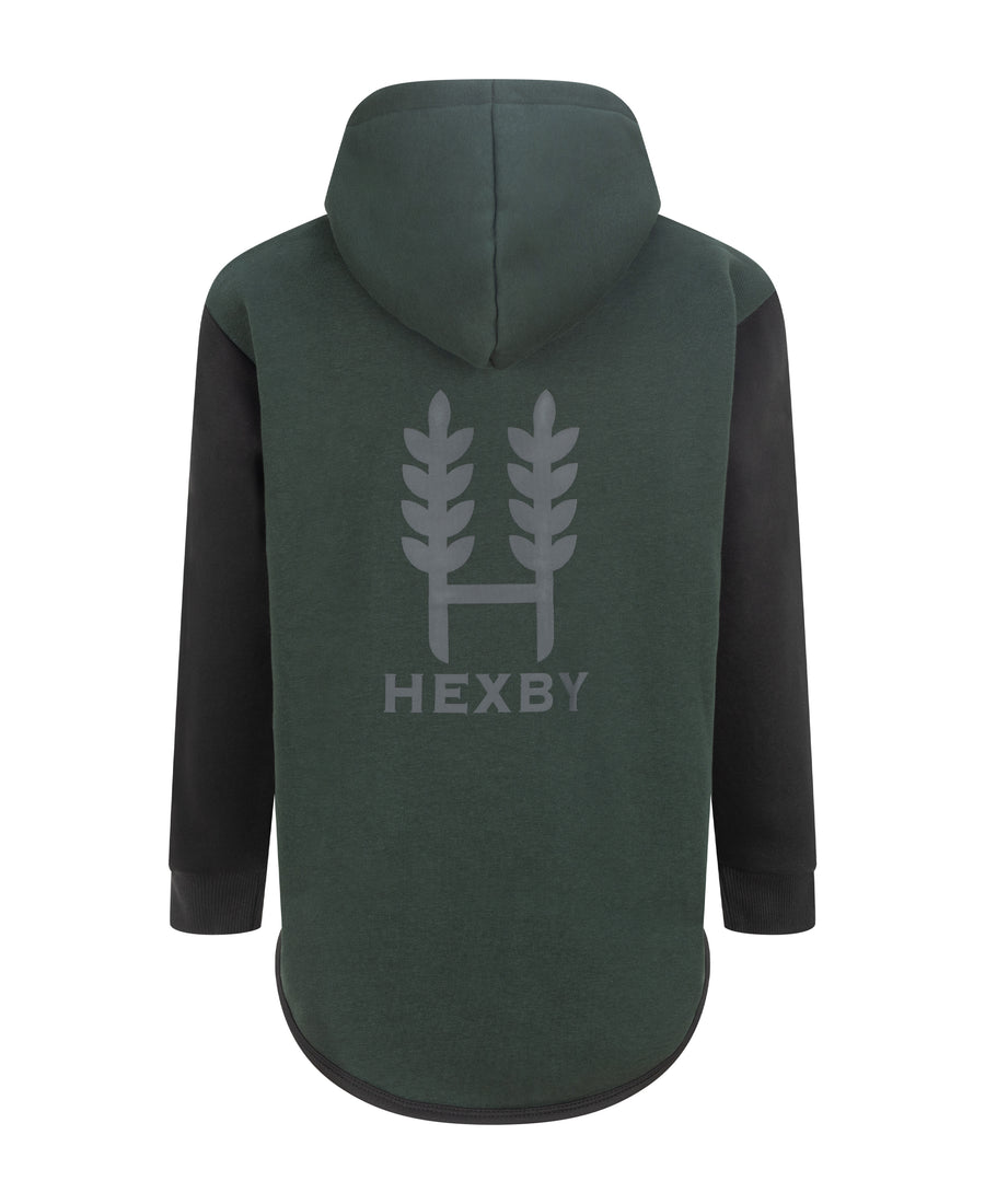 Kids Mullet Shearing Hoodie - Green & Oak