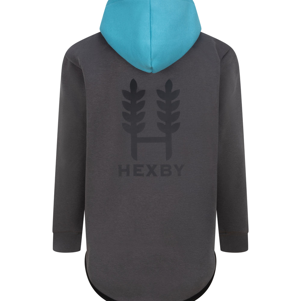 Hexby Kids Ullet Shearing Hoodie Children (Red/Grey, 4-5 Years