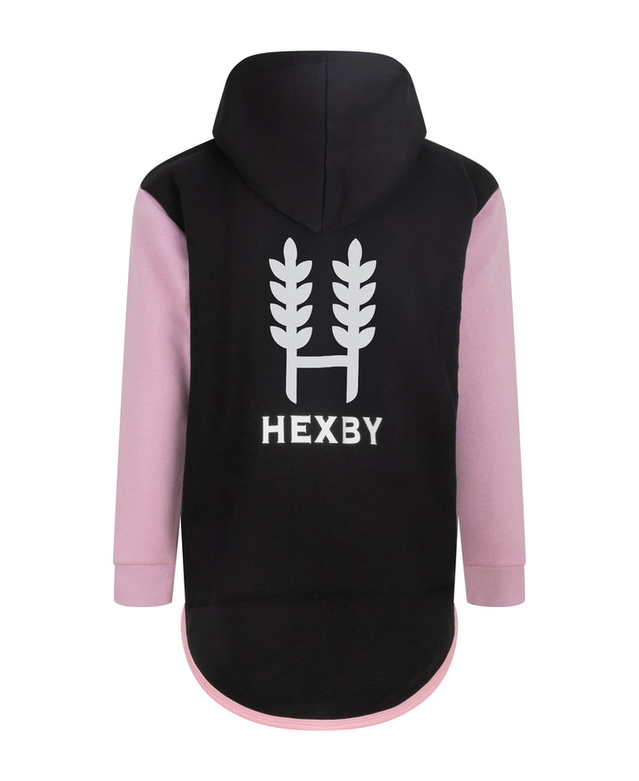 Kids Mullet Shearing Hoodie - Pink & Black